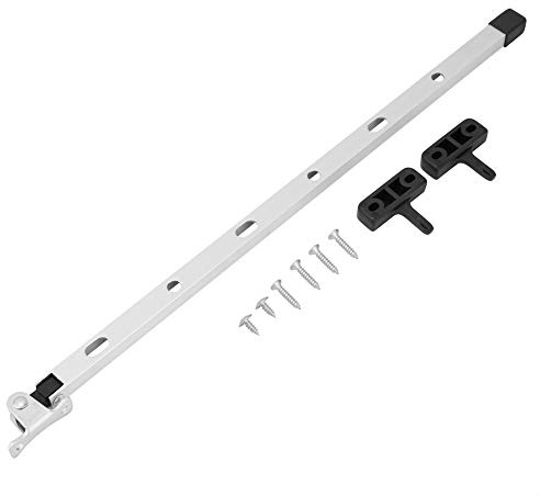 HAOHIZE Greenhouse Window Opener, Greenhouse Staging Greenhouse Accessories Manual Aluminum Alloy Greenhouse Window Vents Stay Kit Roof Vent Opener Bar Greenhouse Window Support Shelving