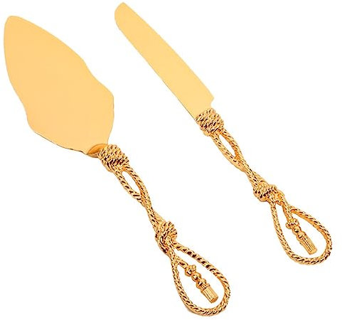 Cabilock Espátula para Pastel Cuchillo para Cortar Pastel para Cortar Herramientas para para Hornear y Tartas