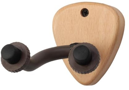 Gitarrenhaken Wandhalter - Gitarrenständer Mit Holzhaken | Cello Wandhalterung Für Schwerlastaussteller, Haushaltsmandoline, Gitarre, S