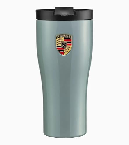 Porsche Thermo-Kaffeetasse in Metallic-Grün