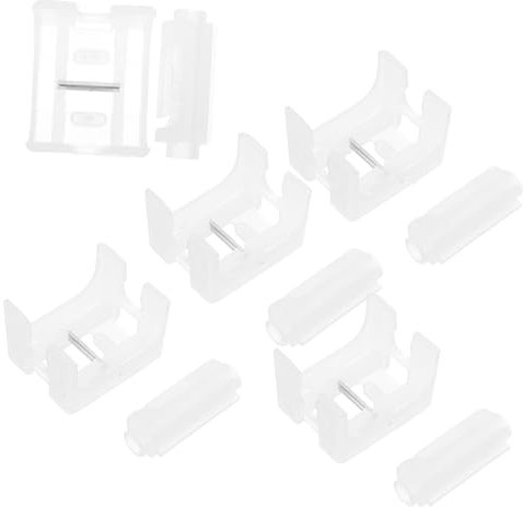 SOIMISS Window Shade Cord Winder Brackets Stable and Reliable Made of Sturdy Pom Material 10 Pcs Blinds Accessories Parts and Practical Use for Home Decor
