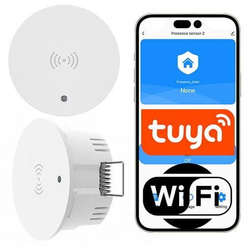 Detector de presencia con detección de movimiento empotrado WiFi Tuya