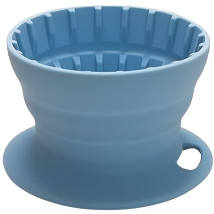 Paaruter de Filtro Plegable de Silicona de Filtro de Café Portátil de Filtro de Café para Pastel C