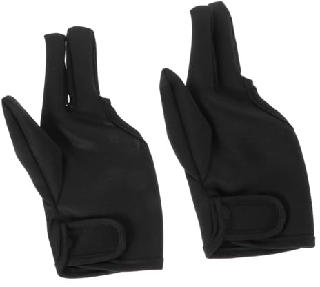 MOTHNUR 2Pcs Heat Resistant Hair Curling Gloves Finger Design for Hair Styling Protection Suitable for Barbers Salons and Home Use