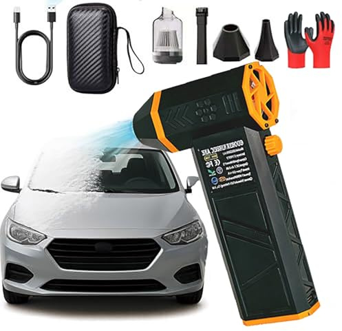 Nuovo soffiatosneige termico portatile 2026 Riscaldatore turbina potente con kit attrezzi professionale Sbrinamento veloce parabrezza auto per rimozione neve interno esterno