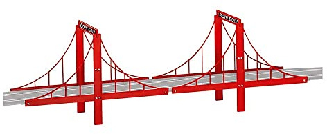 Carrera Bridge Set,Red,Medium