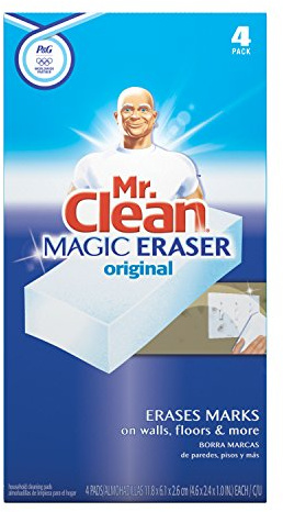Procter & Gamble 82027 Mr. Clean Magic Eraser with 6 per Box, White (Pack of 1)