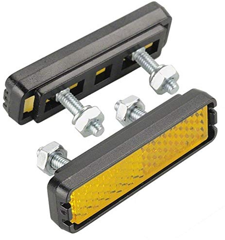 Wellgo Bolt-on Pedal Reflector Set Pedal Reflectors