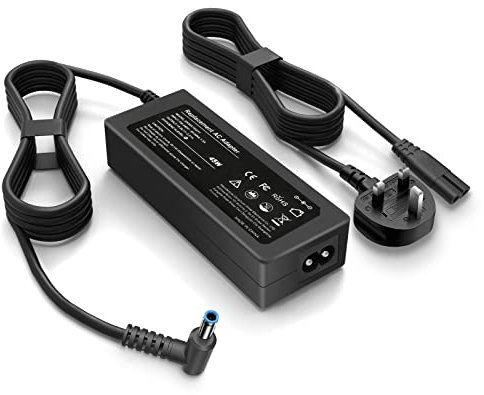 SIKER 19.5V 2.31A 45W Laptop Charger Adapter Compatible with HP Steam Pavilion Elitebook Chromebook ProBook Notebook Power Supply