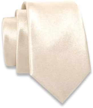 Massi Morino Krawatte schmal für Herren in verschiedenen Farben - 6 cm - Schlips Uni einfarbig I Slim Fit Tie