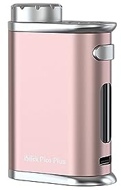 For Eleaf iStick Pico Plus Mod (oro rosa) 75W, sigaretta elettronica Vape Box MOD Supporta serbatoio Melo 4S, alimentato da batteria 18650 (esclusa), senza nicotina