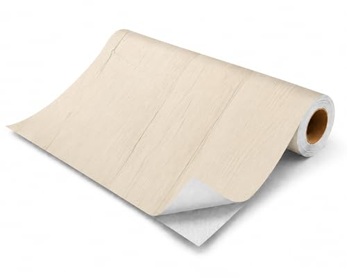 Dimex Laminierte Selbstklebende Möbelfolie – Extra dicke PVC Marmor- & Holzoptik Klebefolie für Küchenmöbel, Türen, Tische & Regale – Kratzfeste dekorative Innenraumverkleidung – 90 cm × 210 cm