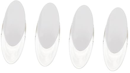 Zerodeko 4 Stück Rollladengriff Outdoor-zubehör Transparente Vorhänge Außenrollos Außenvorhang Durchsichtige Gardinen Für Den Außenbereich Handhaben Jalousie Plastik