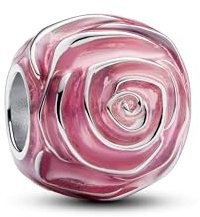 Pandora Moments Doppelanhänger Rosenherz, Sterlingsilber