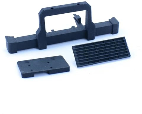 PEGGYLIN Front Bumper Electric Winch Controller Fit For 1/18 RC Fit For Crawler Car Fit For Traxxas TRX4-M Defender D90 D110 Bronco K10(Size:For Defender)