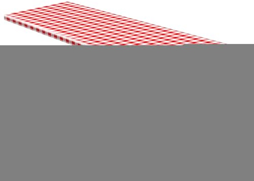 Birtern Mantel de Picnic | Mantel de Mesa de Picnic para Camping con Fundas de Banco, Protector Impermeable en diseño de cuadrícula y Blanca para Patio, Barbacoa, Camping al Aire Libre