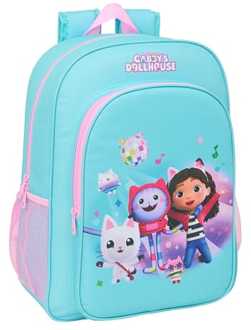 Safta Gabby´S dockhus 33 x 42 x 14 cm ryggsäck en storlek