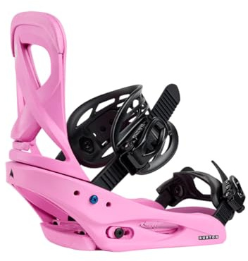Burton – Fijaciones de Snowboard Scribe Spl fucsia rosa para mujer, talla M, color rosa