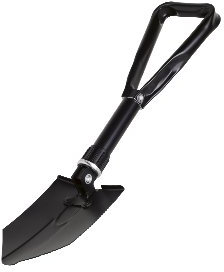 Easy Camp 680018 - Badile Pieghevole, Colore: Nero