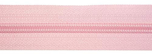 Jajasio Endlosreißverschluss mit Zipper 5mm (Autolock), 5 Meter, Reißverschluss endlos Auswahl aus 40 Farben/Farbe: 62 – rosa