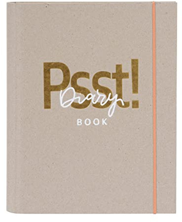 goldbuch 63 005 - Foto Notizbuch That`s me Diary mit 50 Seiten dotted, Papier 170 g/m², 2 illustrierte Seiten und 2-Ringmechanik, Notizheft Ringbuch mit Gold- und Weißprägung, ca. 18,5x23x3 cm