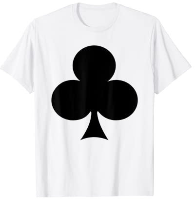 Kreuz Kostüm Spielkarte Herren Damen Kinder Karneval Gruppen T-Shirt