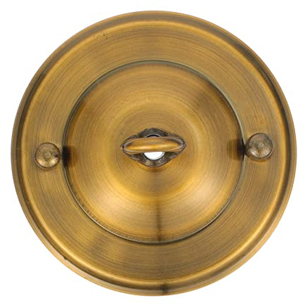 OSALADI Anelli a Soffitto Lampade a Sospensione Controsoffitto in Metallo Plafoniera Copertura Del Baldacchino Del Lampadario Kit Rosone a Soffitto Lampada a Muro Ferro Da Stiro Universale