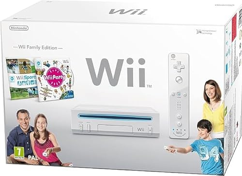 WorldCharge Wii Console (White) with Wii Party
