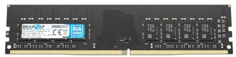 BRAINZAP 8GB DDR4 RAM DIMM PC4-3200AA-UA1-10 1Rx8 3200MHz 1.2V CL22 - Memoria RAM sin búfer