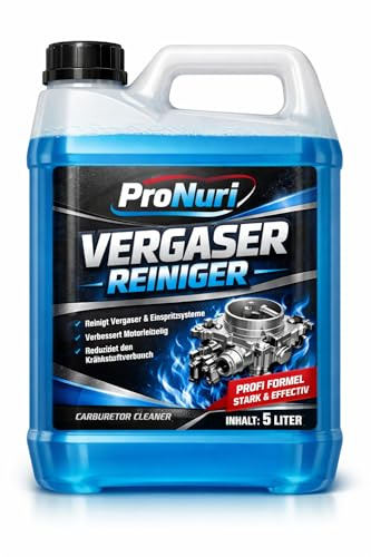 ProNuri Vergaserreiniger, Ultraschallreiniger Konzentrat für Motor und Einspritzdüsen, 5L