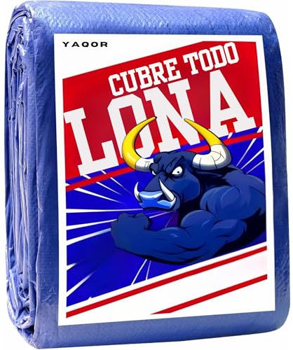 Yaqor Baches Imperméables pour Exterieur. Bâche De Protection Résistante avec Bâches, Plastiques De Couverture Et Tissus Imperméables (450x250cm)