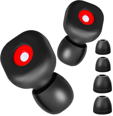 Ear Plugs for Sleeping,34dB Noise Cancelling- Ultra Soft Comfortable Earplugs for Sleep, Snoring, Swimming,Concerts, Shooting & Travel, Physical Noise Reduction for Maximum Protection (Black)