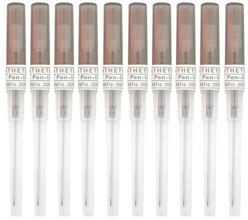 TYXHXTF 10 Piezas Agujas para Piercing, Agujas Perforación, Perforación Acero Inoxidable, Herramienta de Perforación para Nariz Ombligo Labios