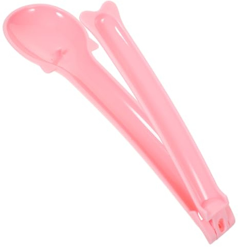 Milisten Cuillère à Nourriture pour Chat Portable Cuillère Presse Aliments Plastique Facile à Nettoyer Accessoire Pratique pour et Offrir