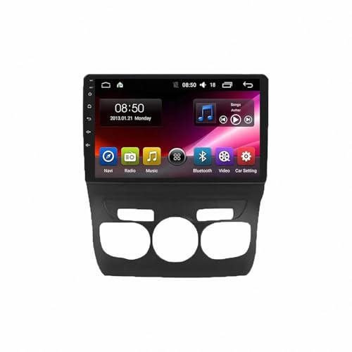 Bilnavigering för Citroen C4 C4L DS4 2013-2017 Dashcam Carplay Och Android Auto, Bärbar Bilstereo, Bilstereomottagare Med Backkamera Bilradio Stereo Gps Navi, 4 Kärna 2G＋32G