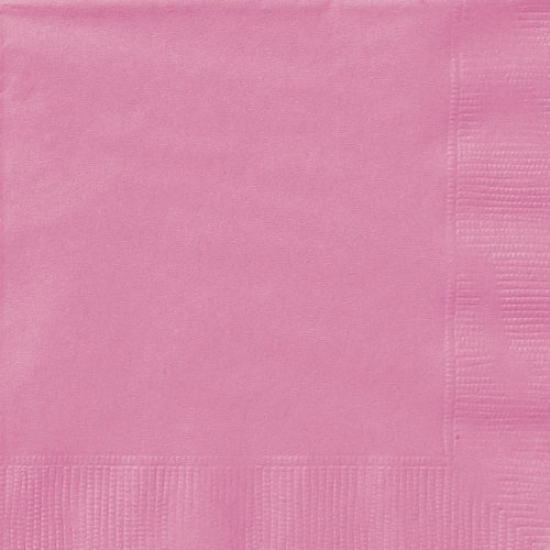 Papierservietten - 16,5 cm - Dunkelrosa - Packung mit 20 Stück
