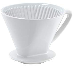 Cilio 104943 - Kaffeefilter weiß, Größe 4 Ø 14 cm