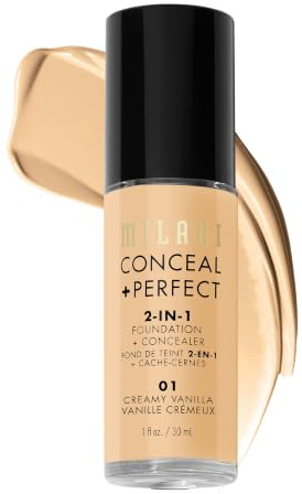 MILANI Conceal + Perfect 2-In-1 Foundation + Concealer - Creamy Vanilla