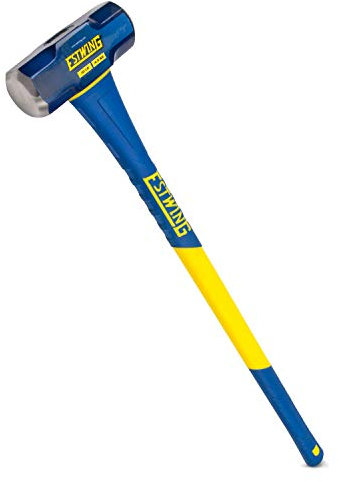 ESTWING 10LB Sledge Hammer FIBREGLASS Handle, Yellow