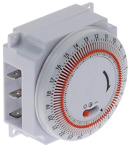Minuteur de commutation type MT-24H-A 1-24 x en 24 h DEF min. 30 min 230 V 50 Hz.
