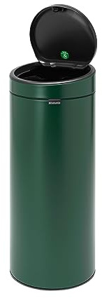 Brabantia Mülleimer, Stahl, Pine Green, 30L