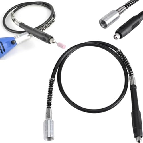 Albero Flessibile Universale, Estensione Flessibile per Trapano, Accessori per utensili rotanti elettrici per trapano smerigliatrice con albero flessibile con estensione nera da 106 cm