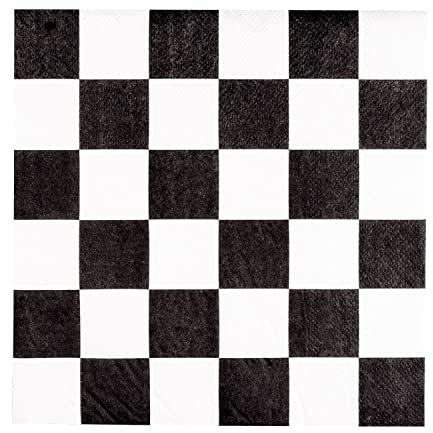 Boland 44749 - Party-Servietten Racing, 20 Stück, 33 x 33 cm, Mundtuch, Tisch-Dekoration, 100 % Papier, Geburtstag