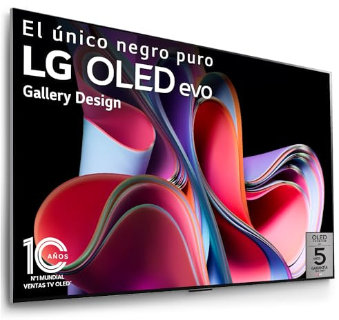 LG OLED55G36LA 55, 4K OLED EVO, Smart TV, webOS23, Procesador Máxima Potencia, Dolby Vision, Dolby Atmos, Gaming, Alexa/Google Assistant
