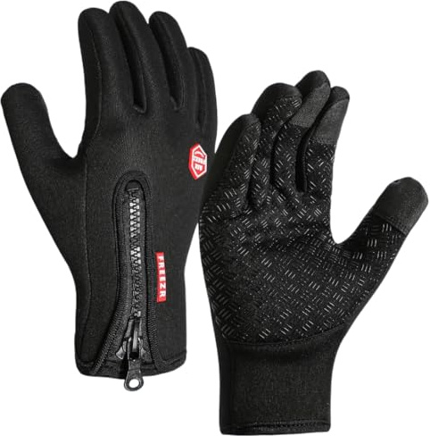 MEIION Freezer Thermo Handschuhe-perfekt fur jedes Abenteuer,Outdoor-Aktivitäten wie Laufen und Radfahren,Winterfeste Handschuhe mit Wasserabweisender Oberfläche und Touchscreen-Kompatibilität