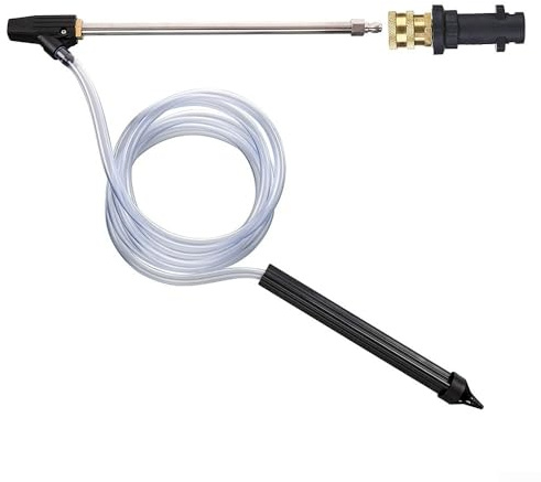 Pressure Washer Sandblasting Kit, 2500 PSI Wet Abrasive Sandblaster Attachment for -Karcher for K Series K2, K3, K4, K5, K6, K7