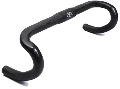 31.8 Fahrradlenker Vollcarbon Rennradlenker Rennradlenker Drop Bars Aero-Lenker Rennradlenker Drop Bars Gebogener Lenker(Size:380mm)