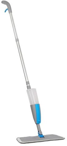 Trapeador en aerosol - Trapeador para polvo con almohadillas de microfibra | Trapeadores húmedos de microfibra con almohadillas lavables, trapeador de chorro, trapeador húmedo y seco, trapeador para p