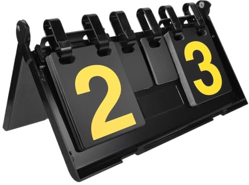 YYLUOYANG Anzeigetafel Tischtennis Anzeigetafel Punktezähler for Net Digital Wiederverwendbare Tragbare Wettbewerb Scoreboard