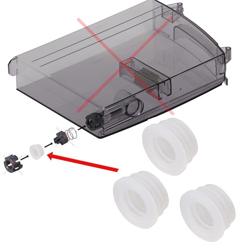 Guarnizione per labbra per caffè Snapworld 3 guarnizioni per DeLonghi ECAM e serbatoio dell'acqua ESAM come 5313231691, 5313235921